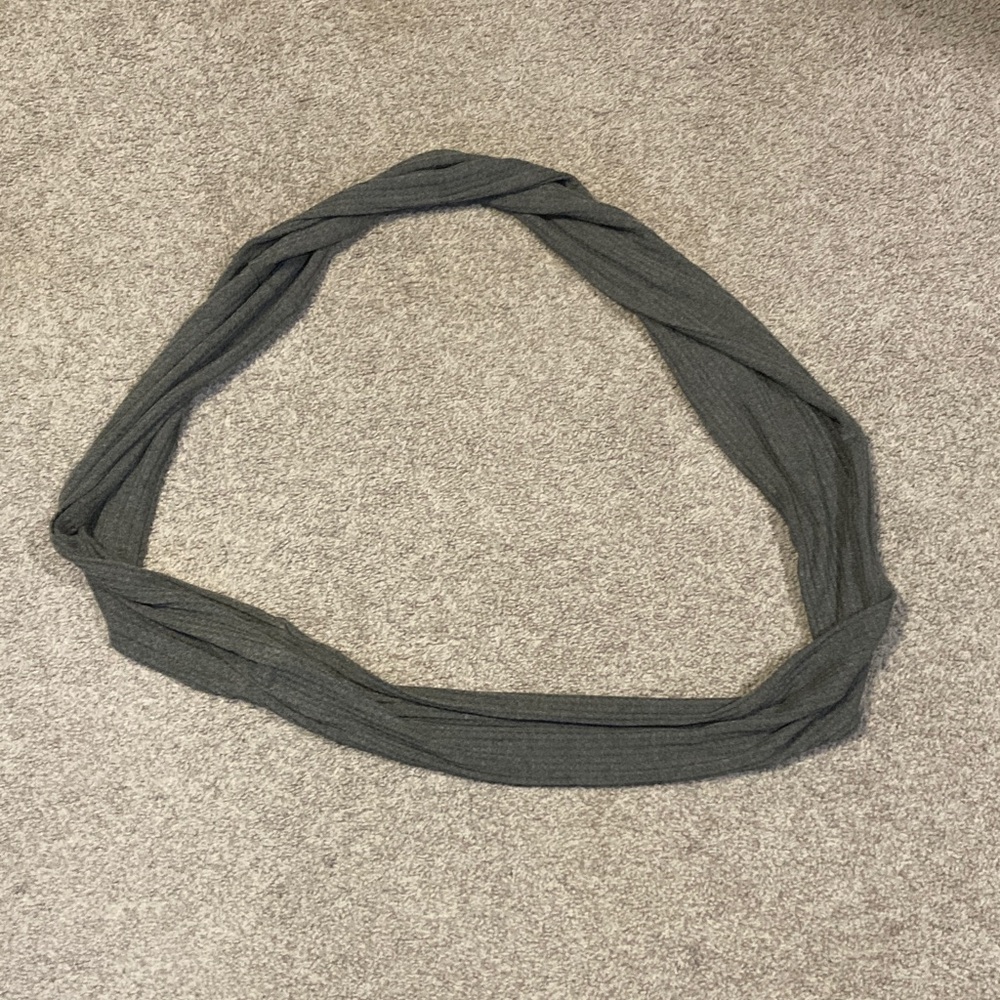 Gray Infinity Scarf - Picture 3 of 3